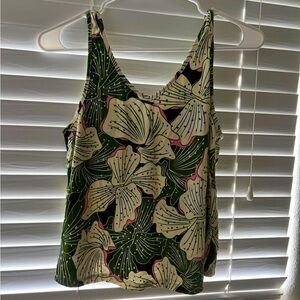 Fighting Eel Kyoto Lily Tank Top XS